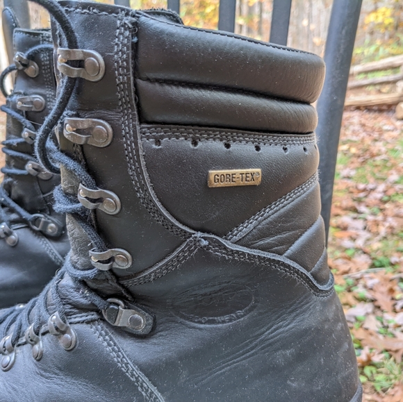 Jolly 6510/GA Black Storm Black Gore-Tex Military Police Combat Boots Steel Toe - Picture 5 of 9